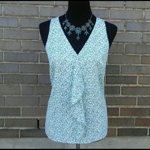 🎈20% Price Drop!🎈Anne Taylor Ruffle Front Top