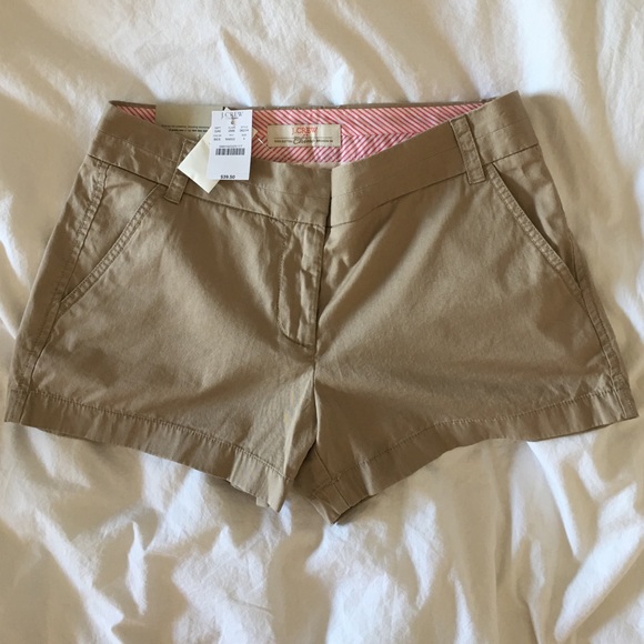 J crew factory Buttery Twill City Fit Shorts