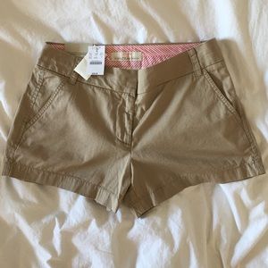 J crew factory Buttery Twill City Fit Shorts
