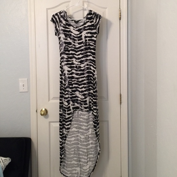 Zebra print dress