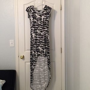 Zebra print dress
