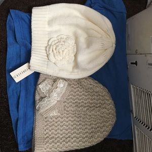 2 girl beanies