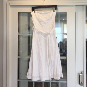 American Eagle - White - Strapless dress - Size 8