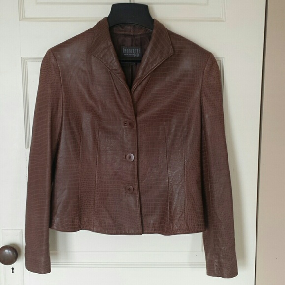 Leather Jacket Lafayette 148 New York