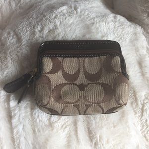 Brown Coach wallet