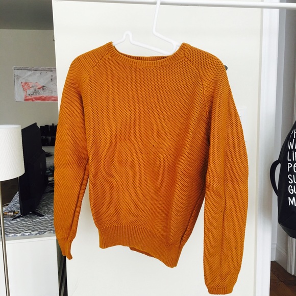 COS ginger color knitewear