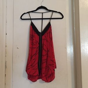 Silence and Noise zip up tank