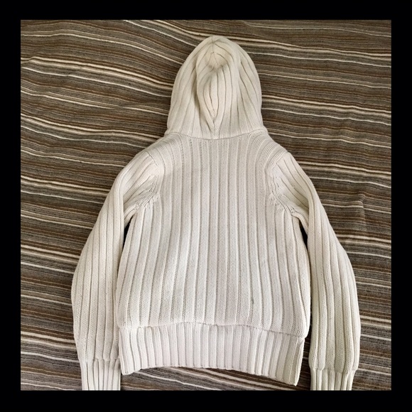 Girls Crochet/ Fleece Zip-Up Jacket - Picture 2 of 4