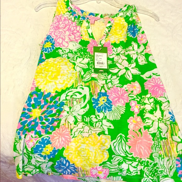 Lilly Pulitzer Flower Top