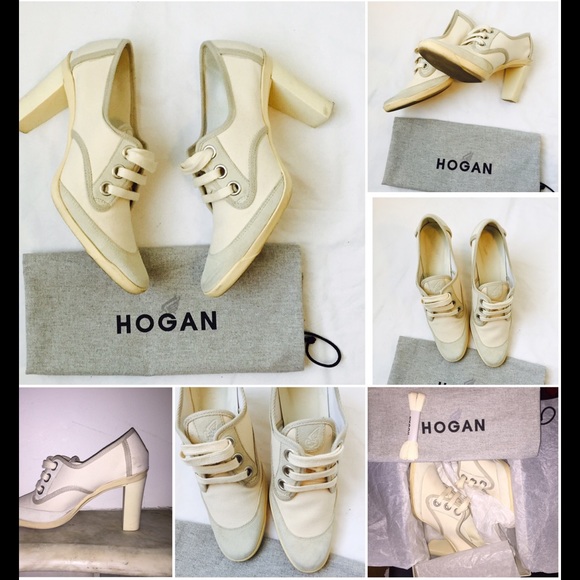 Hogan Suede & Canvas Booties - Picture 3 of 8