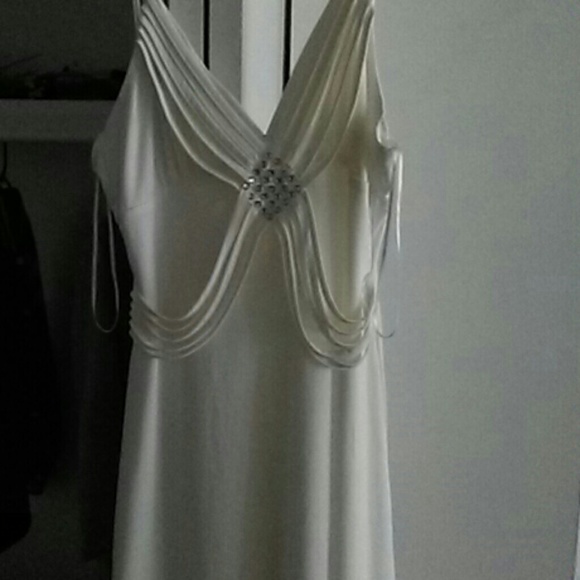 Short Cream Dress