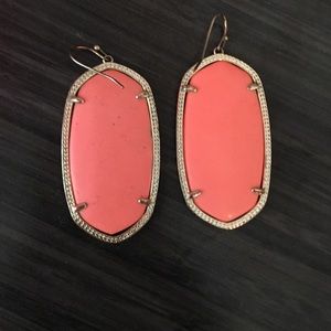 Kendra Scott Coral Danielle Earrings