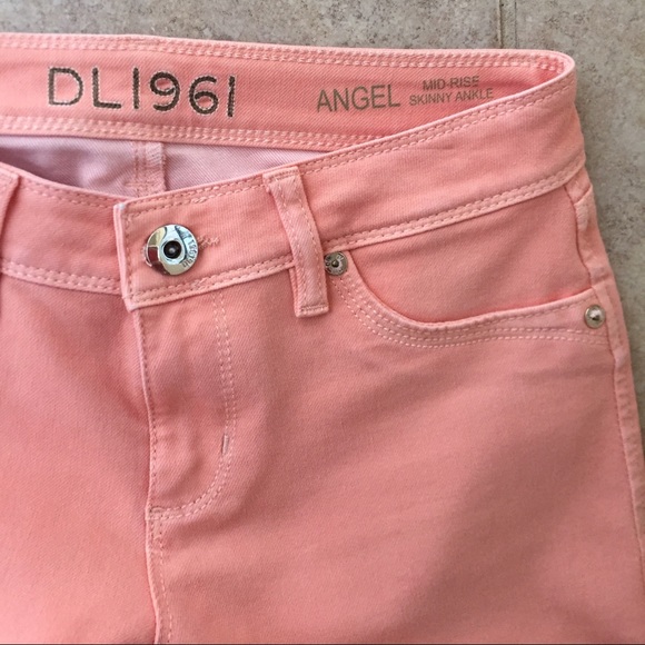 DL 1961 coral pants - Picture 4 of 5