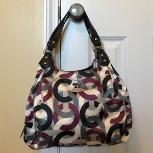 Multicolored Coach Maggie