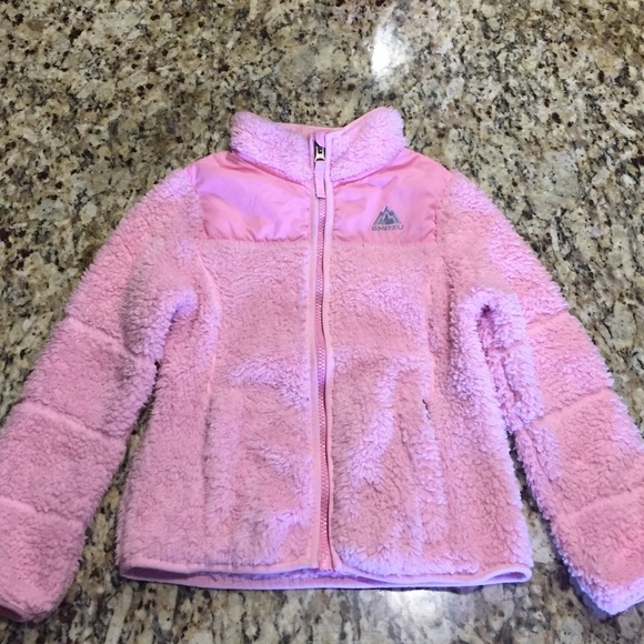 Girls Snozu Soft Cozy Pink Jacket, Size XS (5/6)