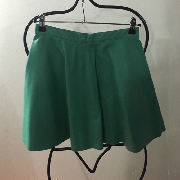 American apparel leather skate skirt. Size M.