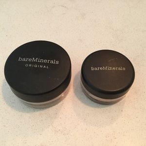 bareMinerals original foundation and concealer