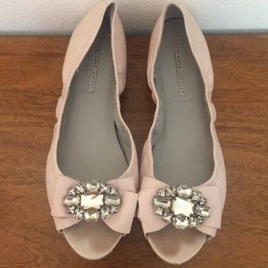 Vera Wang Lavender Ballet Flats