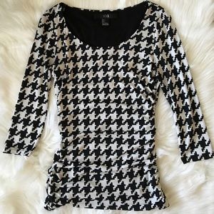 Houndstooth Top