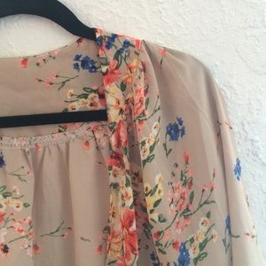 Beautiful floral kimono