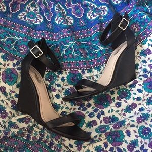 Charlotte Russe strappy wedges