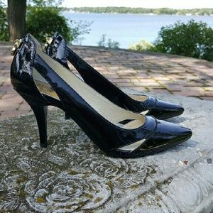 Michael Kors patent leather pumps