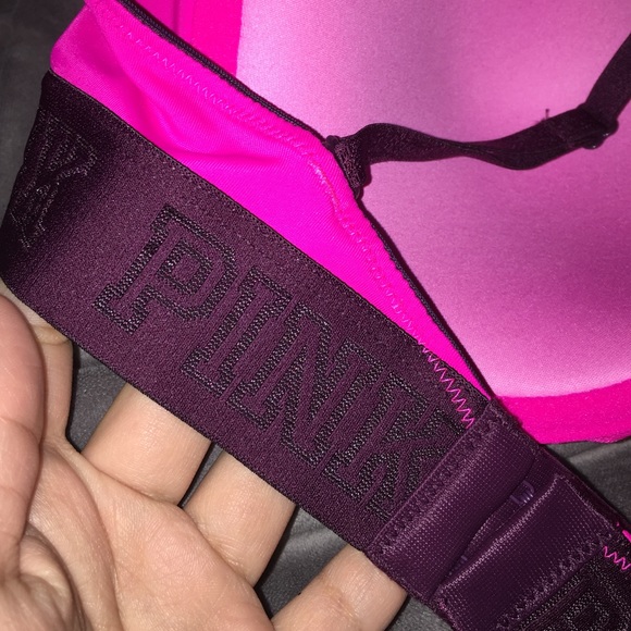 Pink Push Up Bra - Picture 2 of 3