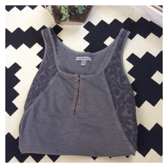 AEO Lace Embellished Tank