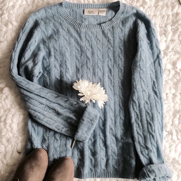 Andrea Vicaro Sweaters - 100% Cashmere Cable Knit Sweater