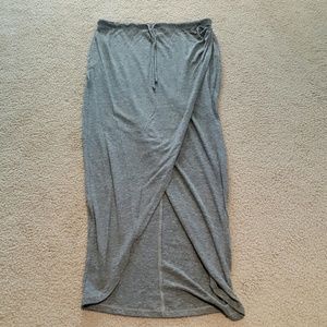 C & C California maxi wrap skirt