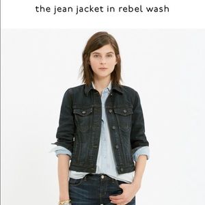 Rare!*** Madewell Jean Jacket in Rebel Wash