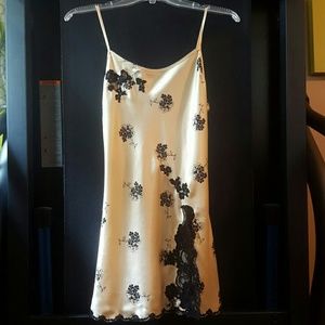 VS Angels lace trim satin slip