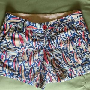 Lilly Pulitzer shorts Red Right Return
