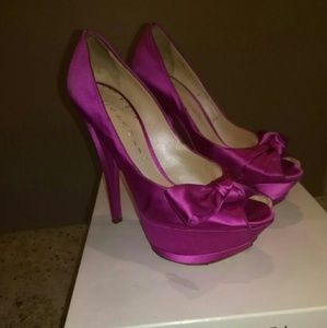 Casadei peep toe Platform heels size 37