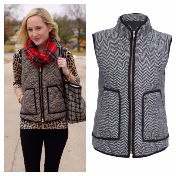 Herringbone Winter Vest WOVEN - Picture 2 of 5