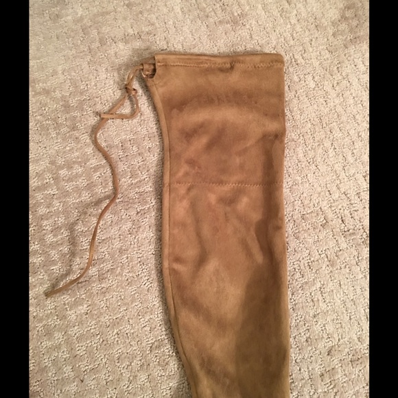 Last One 6.5 !!! Taupe Over The Knee Boots - Picture 4 of 4