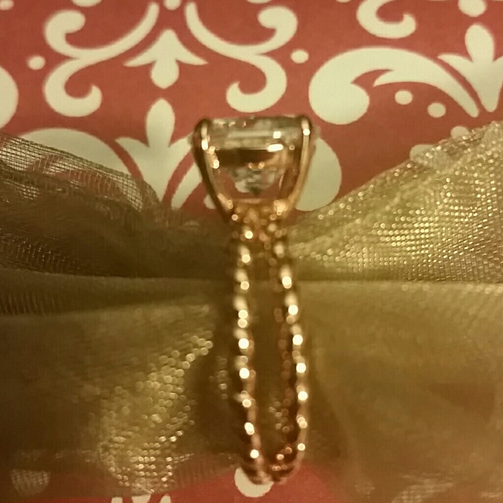 4 Carat Round Lab Created Diamond Rose Gold - Picture 8 of 8
