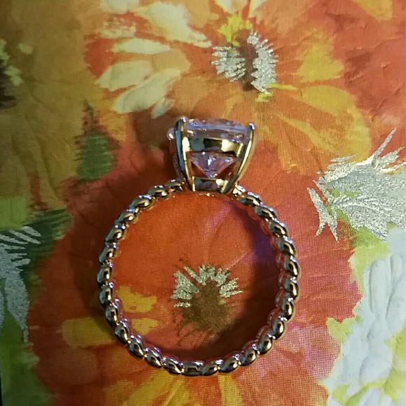 4 Carat Round Lab Created Diamond Rose Gold - Picture 4 of 8