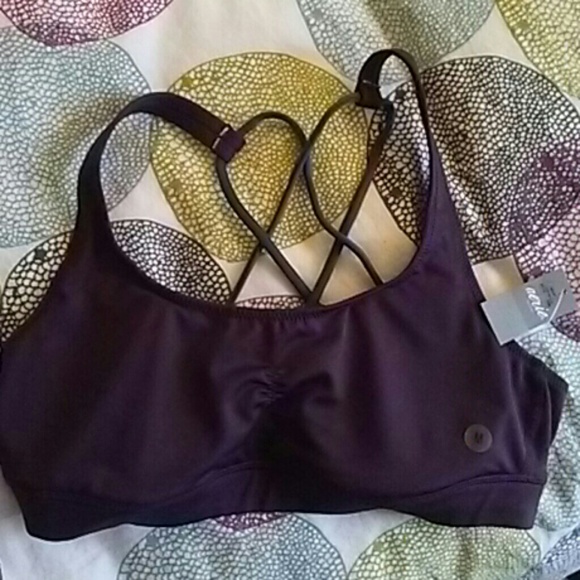 Aerie sports bra strappy back size medium