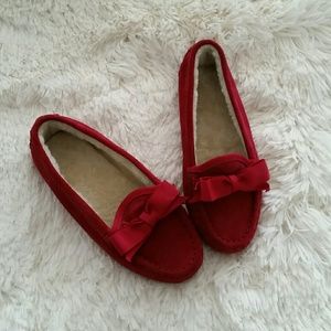 NIB COLE HAAN Laila girls ruby slipper sz 10