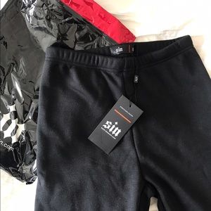 Black Fleece-lined leggings