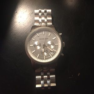 Michael kors stainless steel watch