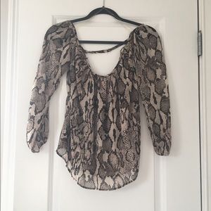 Off the shoulder long sleep shirt