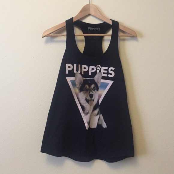 Tops - Retro puppy tank