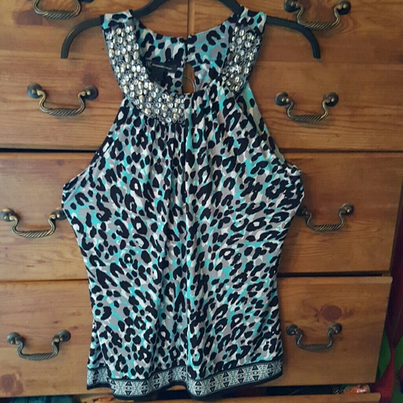 INC large sleeveless shirt