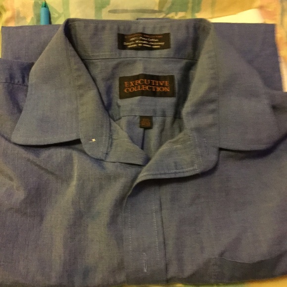 4 Long Sleeve Mens Dress Shirts - Picture 5 of 7