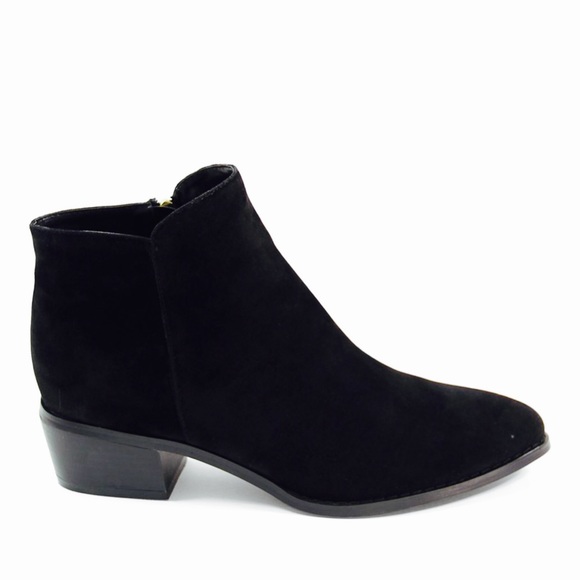 GuiltySoles Shoes - Taylor Suede Ankle Booties