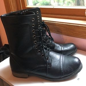Black Combat Boots