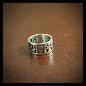 Faith, Hope, Love James Avery ring.