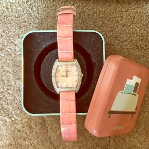 Fossil watch-pink